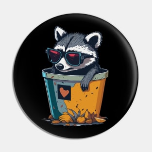 Racoon Pin