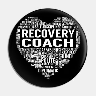 Recovery Coach Heart Pin