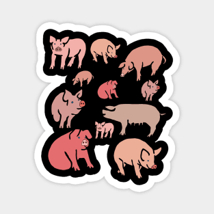 Piggies Magnet