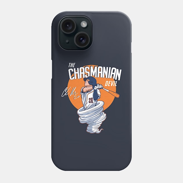 Chas McCormick Chasmanian Devil Phone Case by KraemerShop