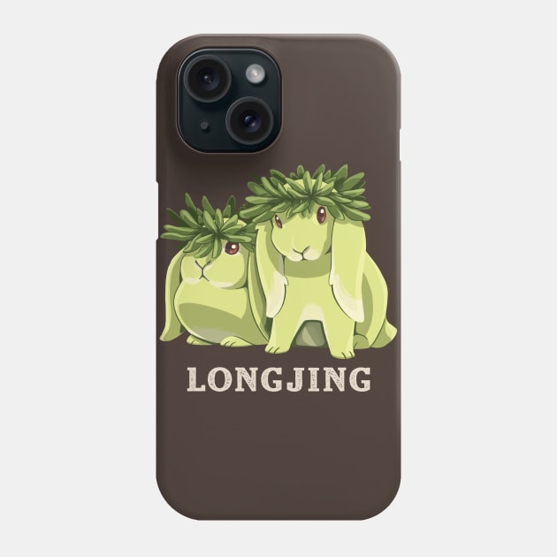 longjing bunnies Phone Case by Alienfirst