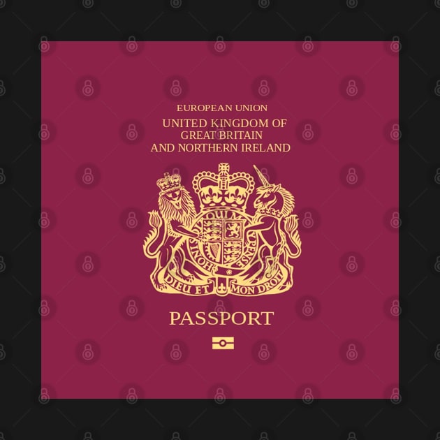 British EU passport by valentinahramov