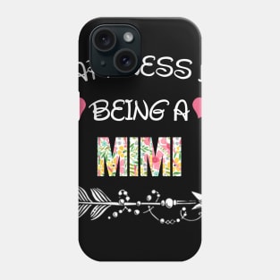 Happiness is being Mimi floral gift Phone Case