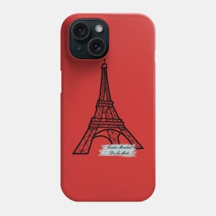 Eiffel Tower Art Paris France City Landmark Phone Case