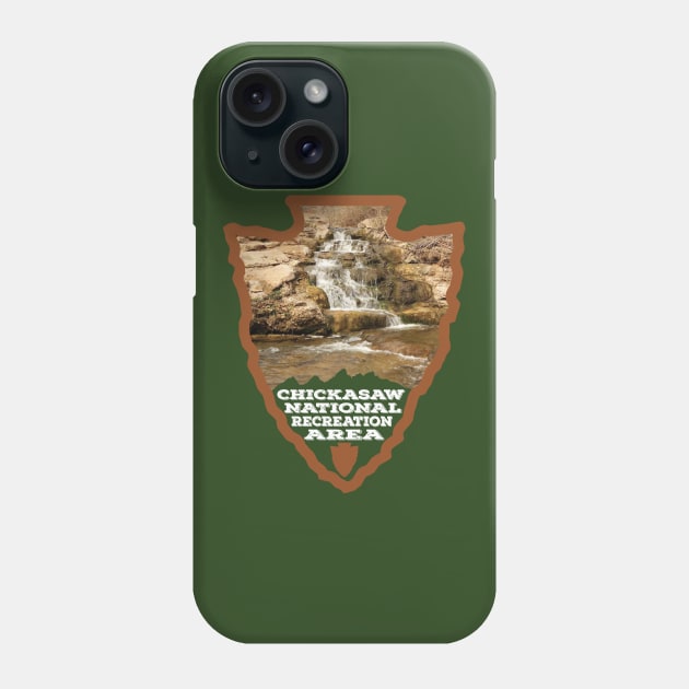 Chickasaw National Recreation Area arrowhead Phone Case by nylebuss