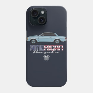 Ligh Blue American Muscle Phone Case