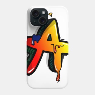 Graffiti Letter Symbol Shirt Design Gift Phone Case