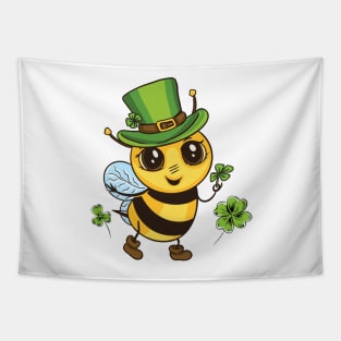 Lucky Leprechaun Irish Honeybee Tapestry