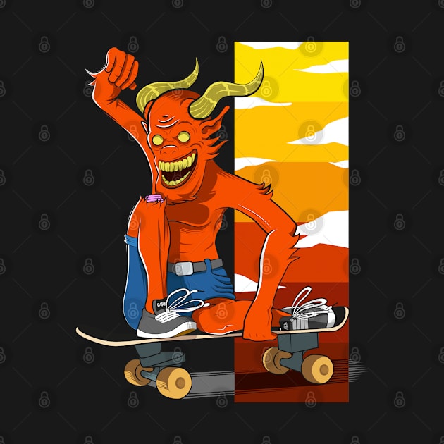 Skate Devil by Rafael Cypriano