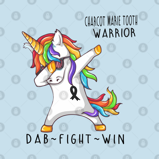 Discover Charcot-Marie-Tooth Warrior Dab Fight Win - Charcot Marie Tooth - T-Shirt