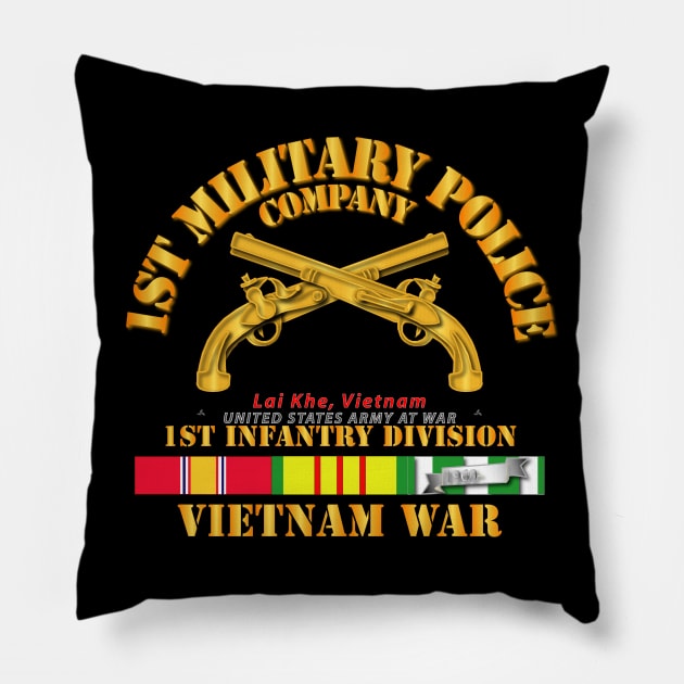 1st MP Company - Vietnam w SVC Pillow by twix123844