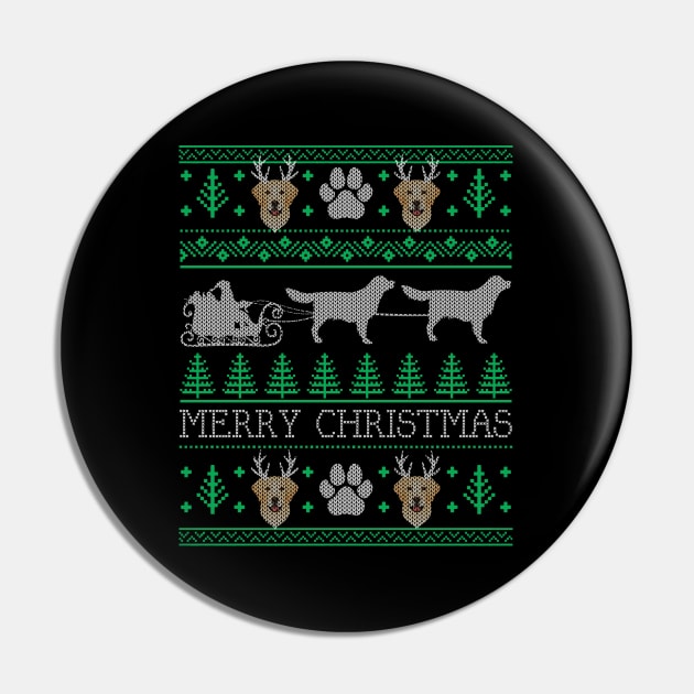 Funny Labrador Retriever Dog Lovers Ugly Christmas Xmas Pin by mrsmitful01