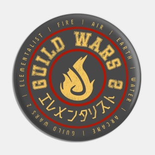 Guilds Wars 2 Elementalist Pin