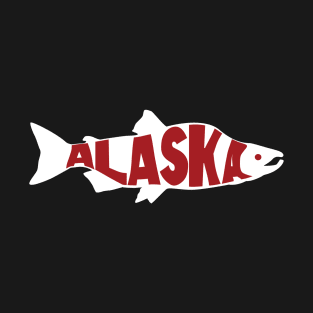 Alaska Salmon red T-Shirt