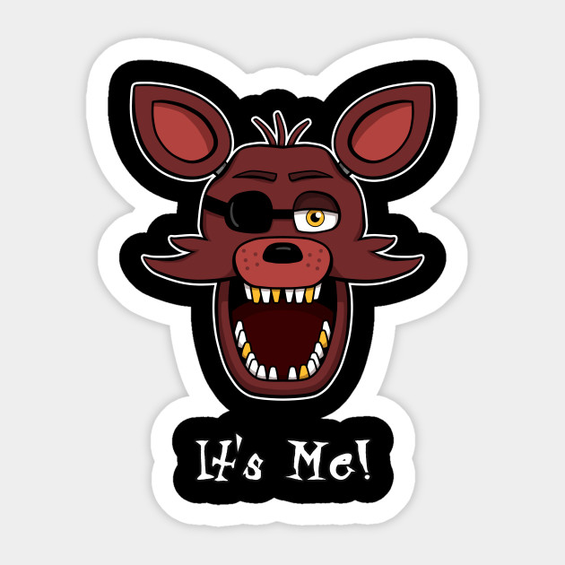 Five Nights At Freddy S Foxy It S Me Security Pegatina