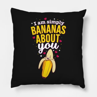 I am simply bananas about you Pillow