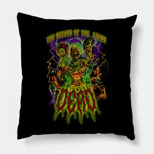 The Return Of The Living Dead, Vintage Horror. (Version 1) Pillow