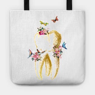 Human tooth Tote