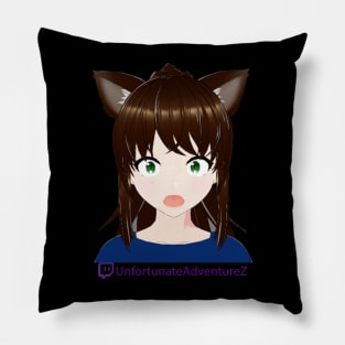 Shocked Miss Unfortunatez Pillow