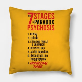 UMBRELLA ACADEMY 2: THE 7 STAGES IN PARADOX PSYCHOSIS Pillow