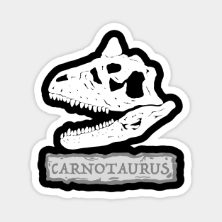 Carnotaurus Skull Magnet