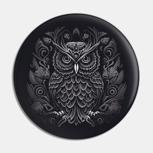 Owl bird Pin