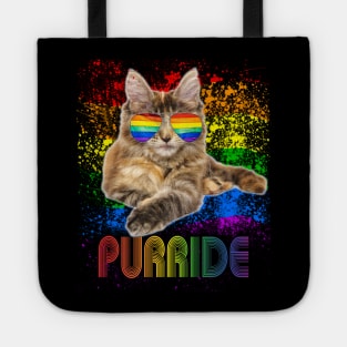 Pride Cat LGBT Gay Lesbian Tote