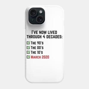 March 2020 Phone Case