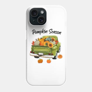 Fall Pumpkin Spice Season Halloween and Thanksgiving Phone Case