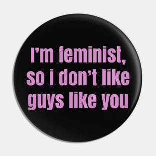 feminism Pin