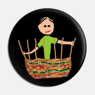 Basket Weaving Pin