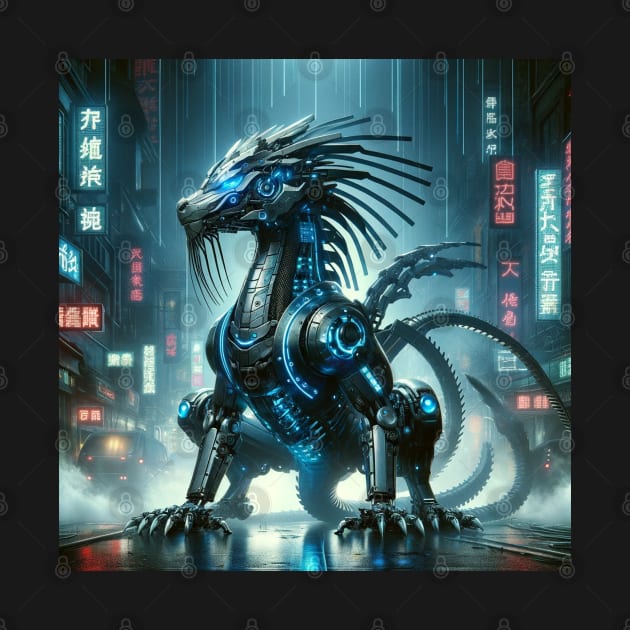 Cyber Dragon by ElectricPeacock