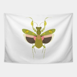 Indian Flower Mantis Tapestry