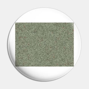 Terrazzo style green Pin