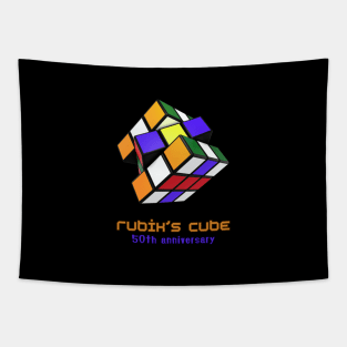 Rubic's cube 50th anniversary Tapestry