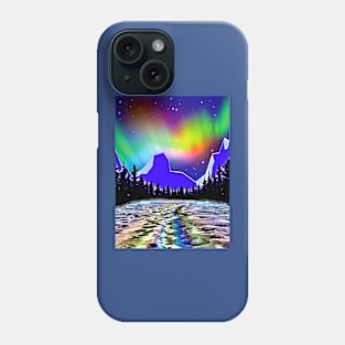 Northern Lights Aurora Phone Case