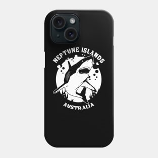 Neptune Islands Shark Diving Phone Case