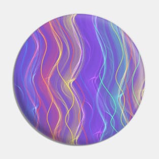 Purple Electric Rainbow Pin