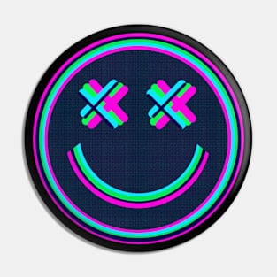 Neon Smile Pin