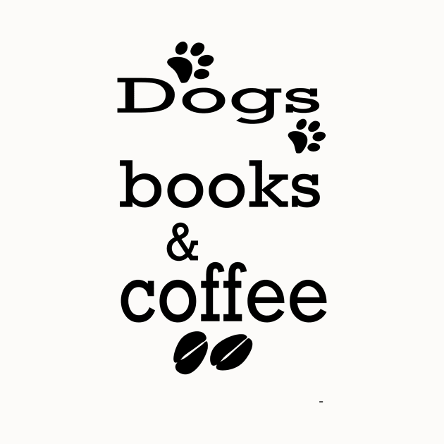 Dogs Books &Coffee; gif idea;cute gift idea by Rubystor