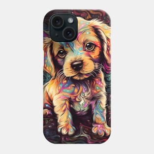 Cute little beautiful puppy. Phone Case