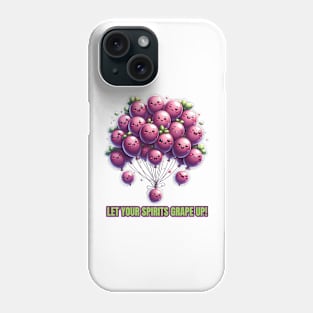 Bunch of Grapes Balloons Artwork Phone Case