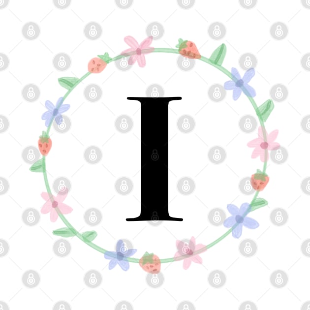 “I” initial by artoftilly