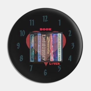 Book Lover Pin