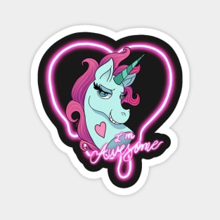 Unicorn, Pony head Magnet