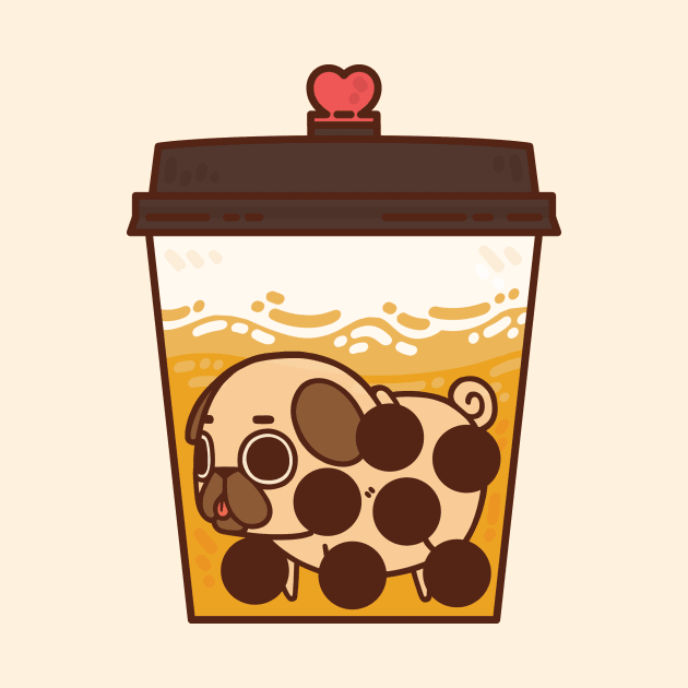 Boba Foam Puglie by Puglie Pug 