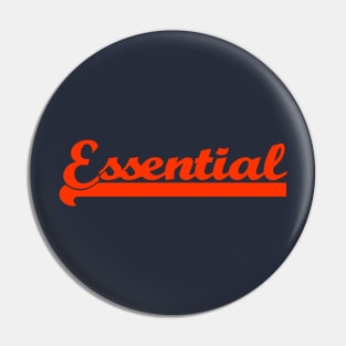 Red Essential Pin