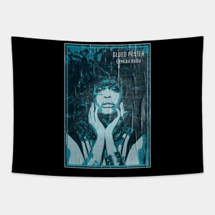 erykah badu // glued poster faded style Tapestry