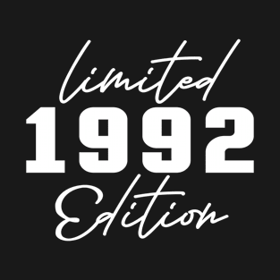 Limited 1992 Edition - Awesome 30th Birthday Gift For Men & Women T-Shirt