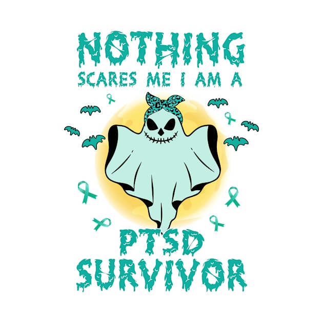 PTSD Awareness Awareness - boo ghost halloween by Glyndaking568